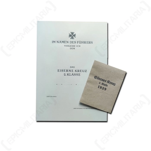 EK2 Certificate + Cover