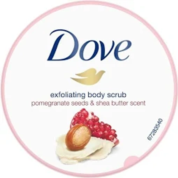 Dove Exfoliating Body Scrub with Pomegranate Seeds & Shea Butter
