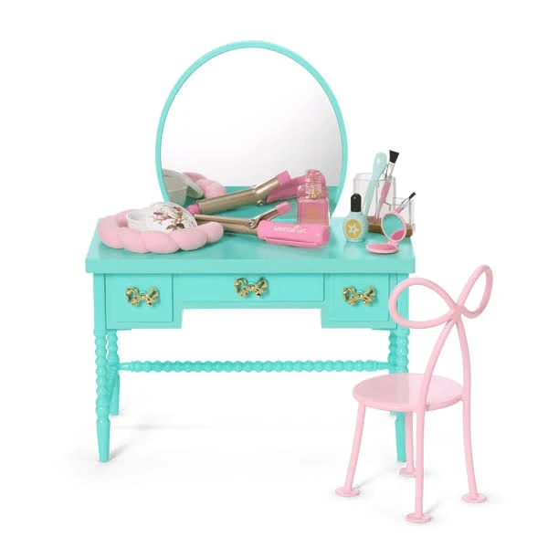 Raquel's Vintage Vanity for 18-inch Dolls (Girl of The Year 2026)