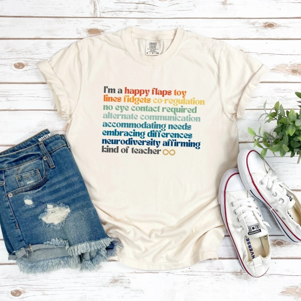 Fav Neurodiversity Affirming Teacher T Shirt