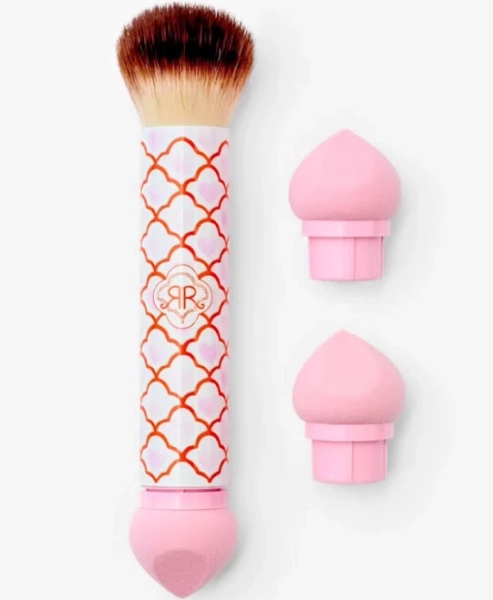 Roller Rabbit X Target Geo Hearts Dual Sided Makeup Brush And Blender