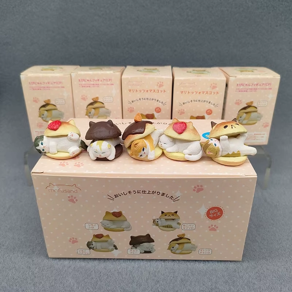 Burger Cat Blind Box Cats Action Figure Toy Model Decoration Ornaments Birthday Gifts - AliExpress 