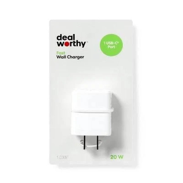 Target Single Port 20W Wall Charger