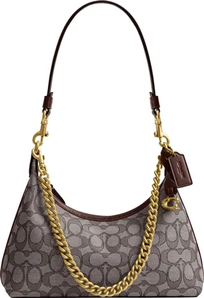Juliet Signature Jacquard Shoulder Bag