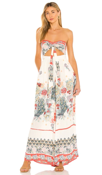 Bali Birds Of Paradise Jumpsuit