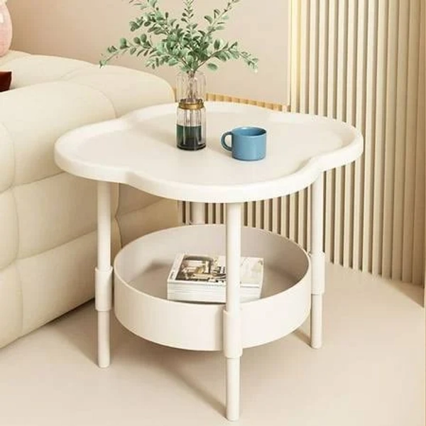 Dianli Bedside Table Mini Storage Rack Small Side Table with Drawer Bedroom Nightstand Sofa Storage Organizer Mobile End Table Cabinet Home Furniture