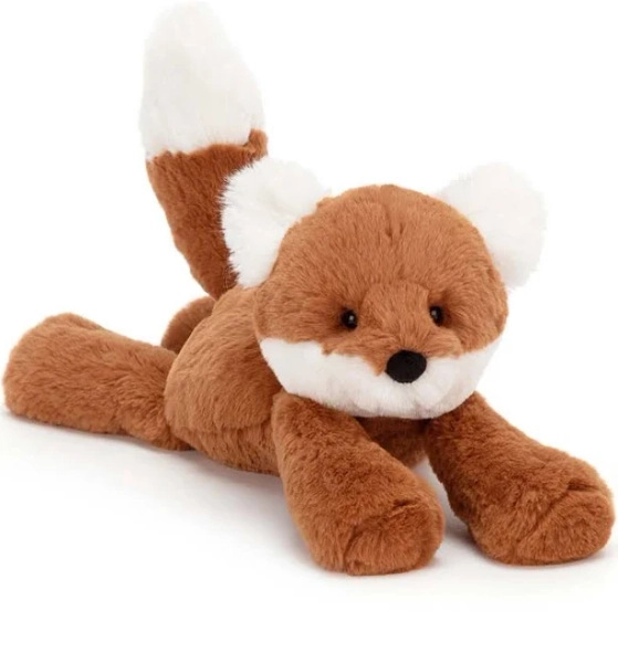Jelly Cat Smudge Fox Soft Toy Plush Toy Stuffed Animal Doll 7.1 Inches
