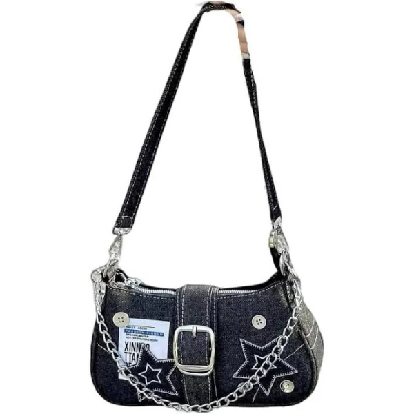 Esunarty Hobo Bag Fairy Grunge Shoulder Bag Y2k Vintage Crossbody Bag For Women Other