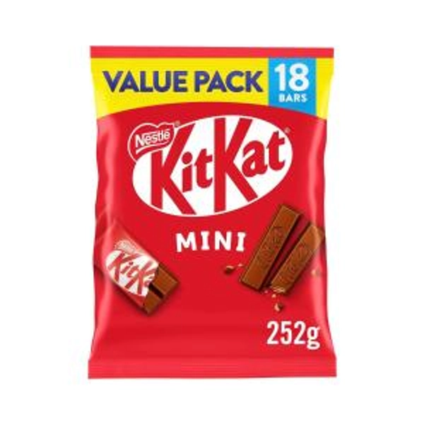 KitKat Milk Chocolate Value Share Pack 18 Pieces | 252g