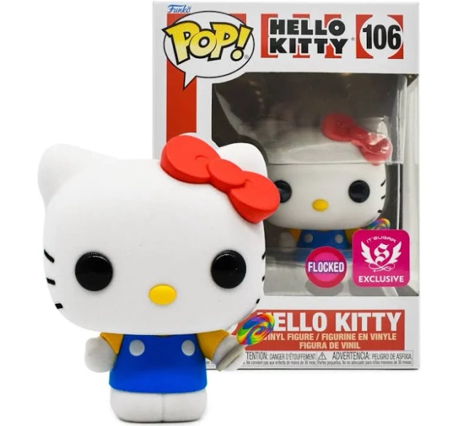 Funko Hello Kitty with Lollipop Flocked Pop Vinyl Figure