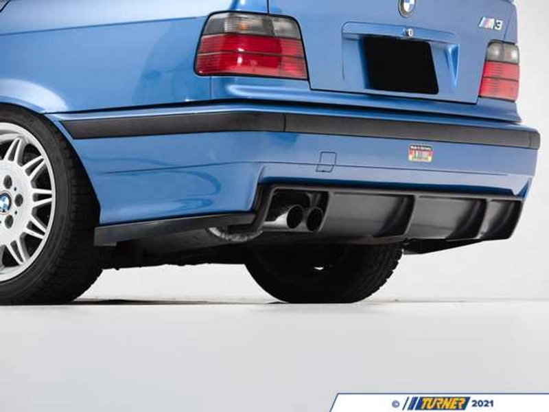 Turner Motorsport Smooth ABS Matte Black Diffuser - E36 M3