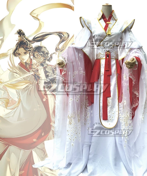 Tian Guan Ci Fu Heaven Official's Blessing  Xianle Crown Prince Flower Crown Martial God Xie Lian Cosplay Costume