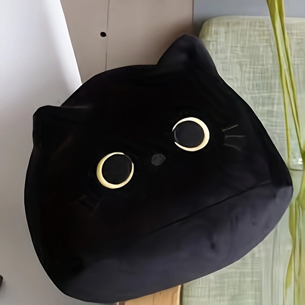 Cute Black Cat Soft Plush Toys Plush Black Cat Stuffed Animal Toy Lovely High Quality Gifts Christmas Gift Birthday Present Room Decoration
