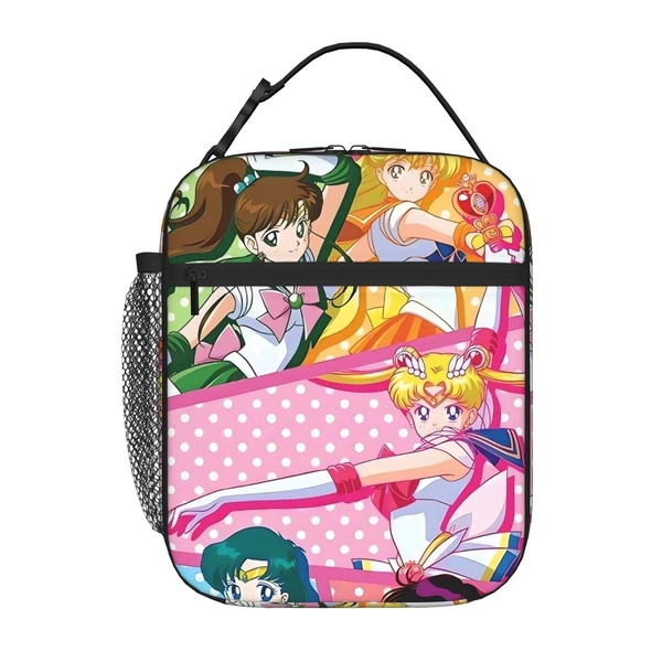 Storage Bag Pocket Pretty Guardian *Sailor&amp;Moon*  School Lunch Food Box Reusable