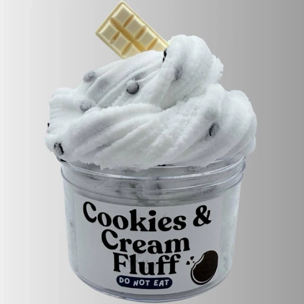 Cookies n' Cream Snow Cream Slime