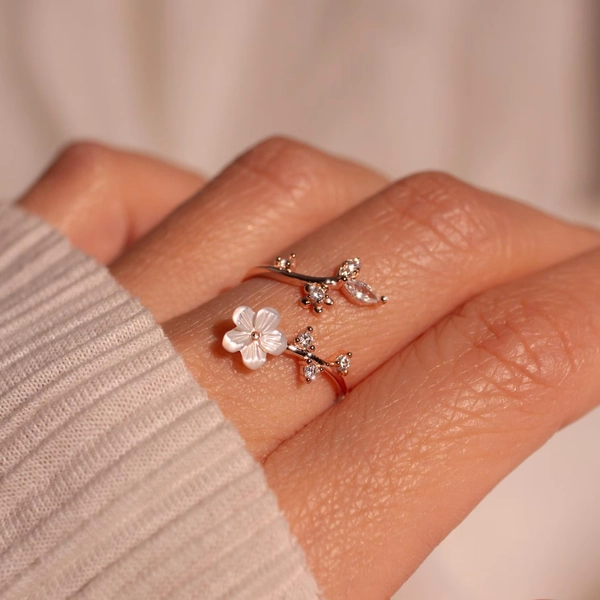 Birth Flower Ring