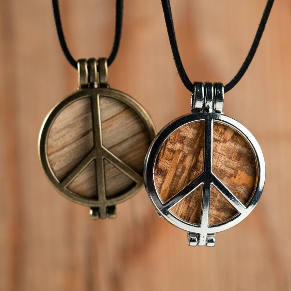 Woodstock Stage Peace Pendant