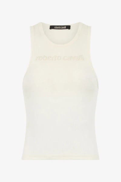Tank Top With Embroidered Logo