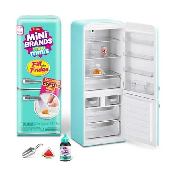 Mini Brands Fill The Fridge Playset