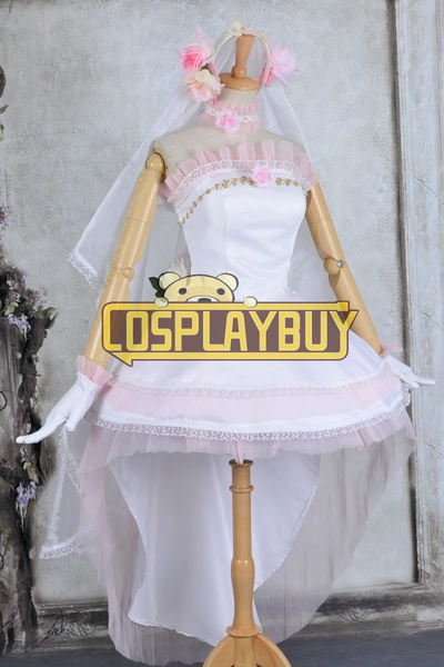 Vocaloid 2 Cosplay Hatsune Miku Hanayome Wedding Dress - Cosplay Buy