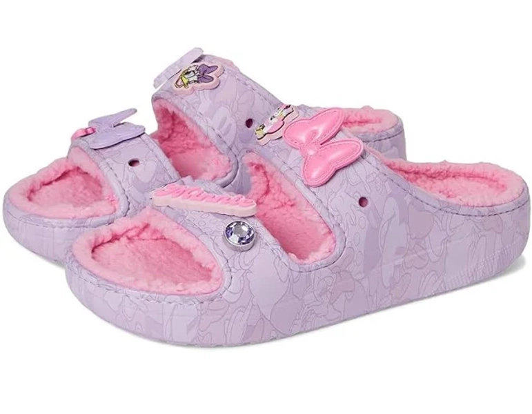 Crocs Women's Minnie Mouse & Daisy Cozzzy Sandals