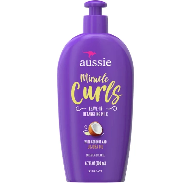 Aussie Miracle Curls Leave-In Detangling Milk