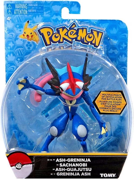 Pokemon Ash-Greninja Action Figure - Walmart.com