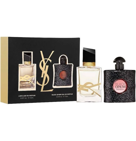Yves Saint Laurent Perfume Mini Set Travel Set Libre + Black Opium