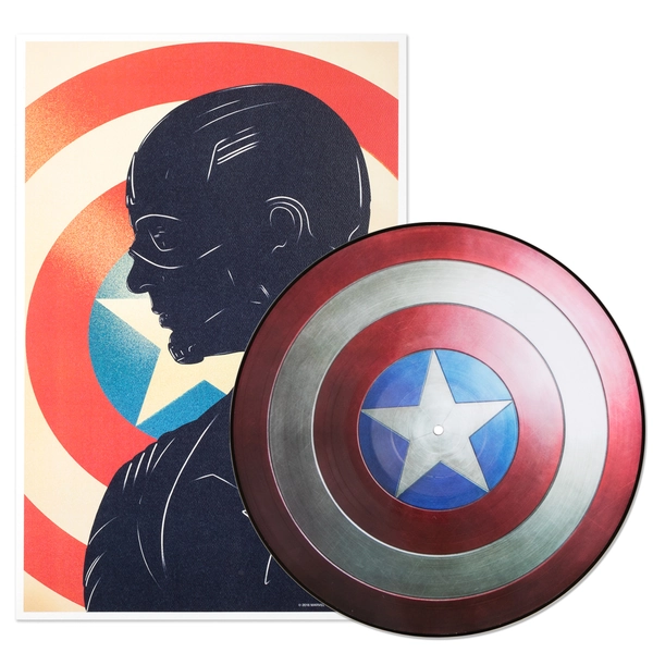Music from Captain America: The First Avenger Vinyl Picture Disc | Shop the Disney Music Emporium Official Store