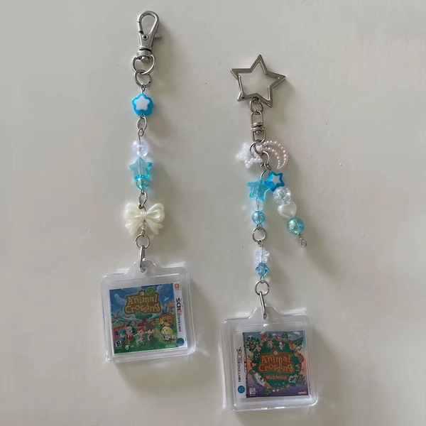 Handmade Animal Crossing beaded keychain - AliExpress 36