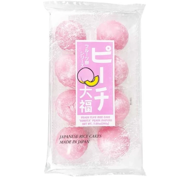 Kubota Baked Soft Mochi Peach Flavor