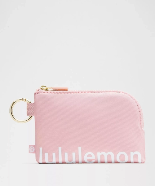 Clippable Card Pouch - Pink Haze/White - ONE SIZE