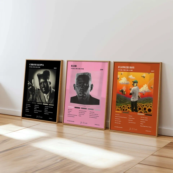 Tyler The Creator Album Posters, Chromakopia Album Posters 8" x 10" sold by Ordinary Gazelle | SKU 928599642 | Printerval