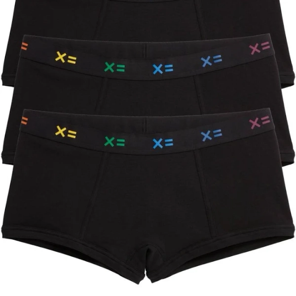 tomboyx Boy Shorts Underwear 3-Pack