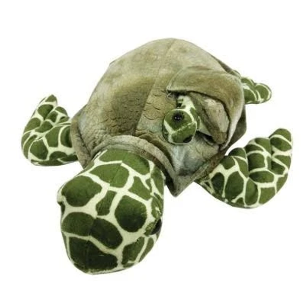 Fun Stuff Sea Turtle Plush with Pouch and Mini Hatchling