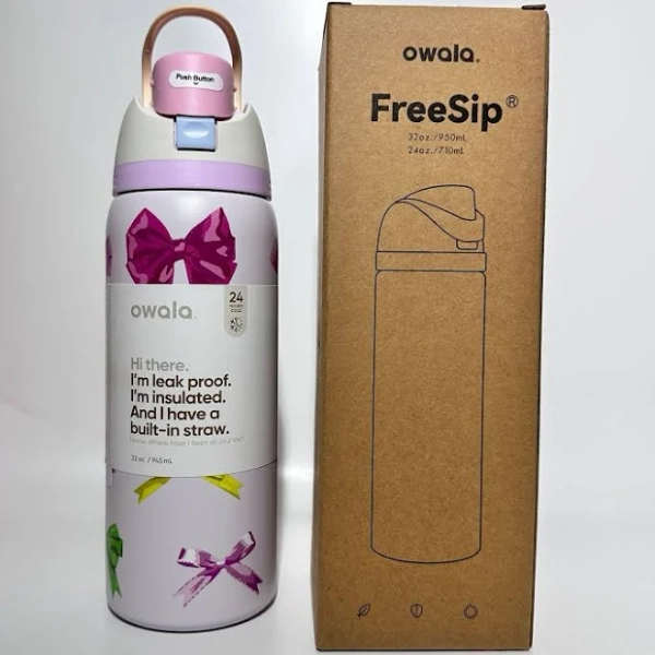 32oz Owala "girlhood"-free Sip Limited Edition Uo Exclusive Multicolor