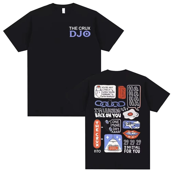 The Crux Djo Inspired Album Graphic T Shirts Men's Clothing Harajuku Aesthetic Short Sleeve T-shirts Casual pure Cotton T Shirt - AliExpress 