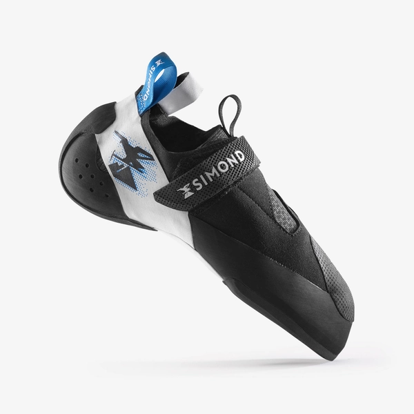 CHAUSSONS D'ESCALADE - EDGE SOFT  BLANC/ NOIR