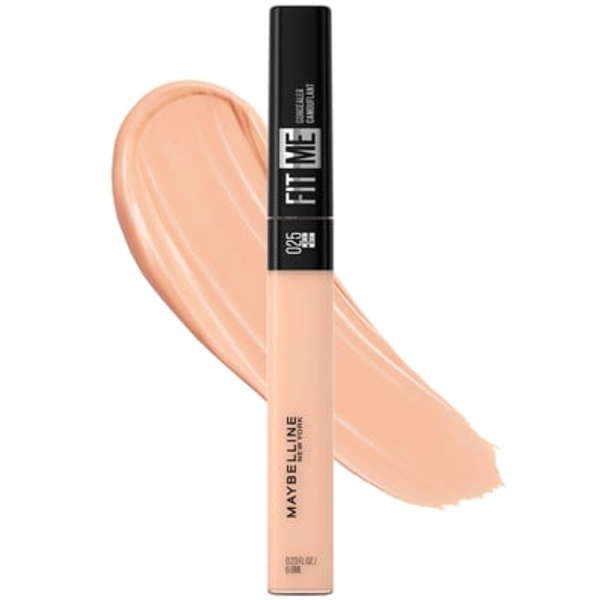Maybelline Fit Me Liquid Concealer Makeup, Natural Coverage, Oil-Free, Medium, 0.23 fl oz