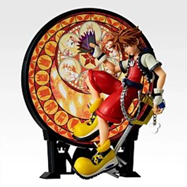 Ichiban Kuji Kingdom Hearts 25th Anniversary Kuji Game INDIVIDUAL PRIZE Stained Glass Figurine Sora