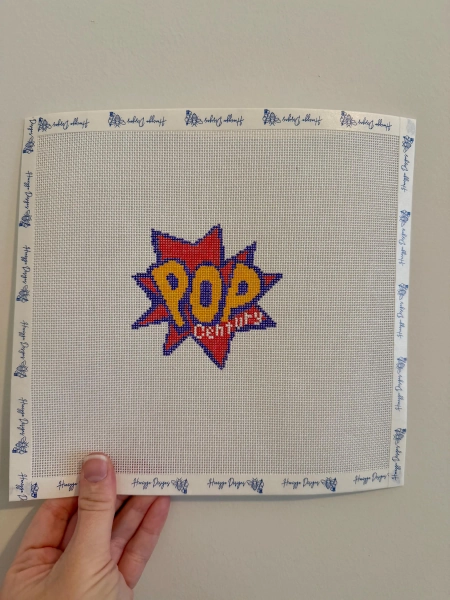 Pop Century Disney World Resort Hotel - Disney Needlepoint - Handpainted Needlepoint Canvas