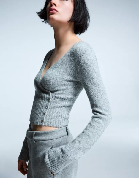 Buttoned cardigan