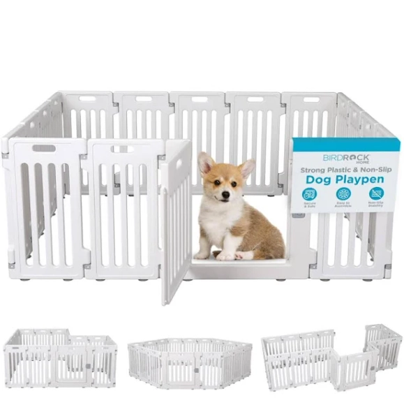 Ebern Designs Dog Playpen with Door