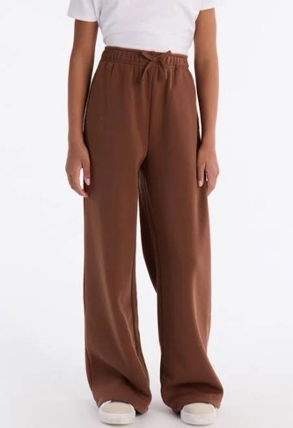 Fashion Nova Kids' Mini Tell Me More Sportscore Wide Leg Sweatpants