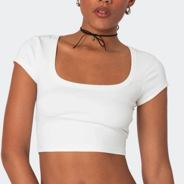Edikted Women's Ricki Cropped T-Shirt