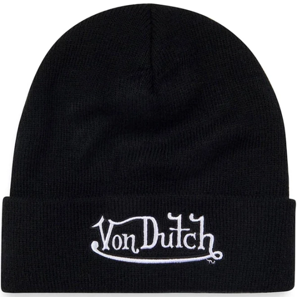 Von Dutch 3D Logo Beanie