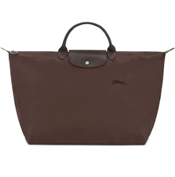 Longchamp - bolso shopper Le Pliage Green grande - mujer - poliamida - Talla única - Marrón