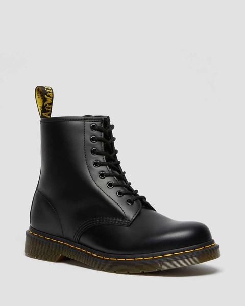 DR MARTENS Stivali stringati 1460 in pelle Smooth