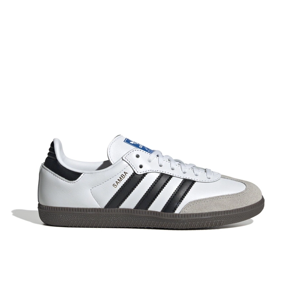 adidas Originals Samba OG "Ftwr White/Core Black/Gum" Grade School Kids' Shoe