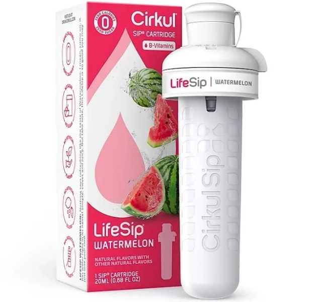 Cirkul LifeSip Watermelon Flavor Cartridge Drink Mix 4-Pack
